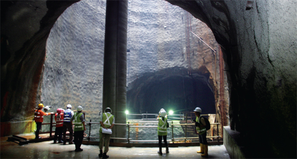 Construction of Jurong Rock Cavern