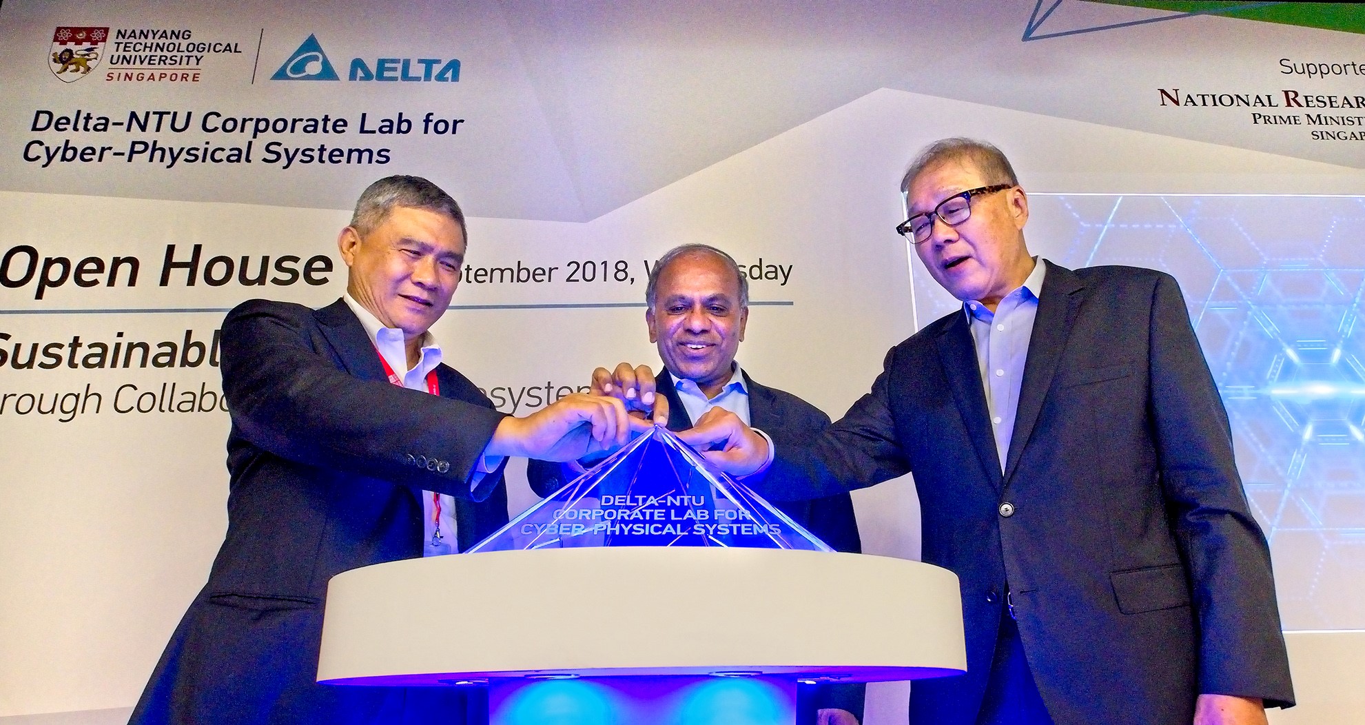 Delta-NTU Corporate Lab Cyber Physical Systems Launch