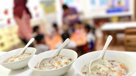 ECDA carries out surprise inspections to ensure preschools meet food hygiene standards, a spokespersons says.