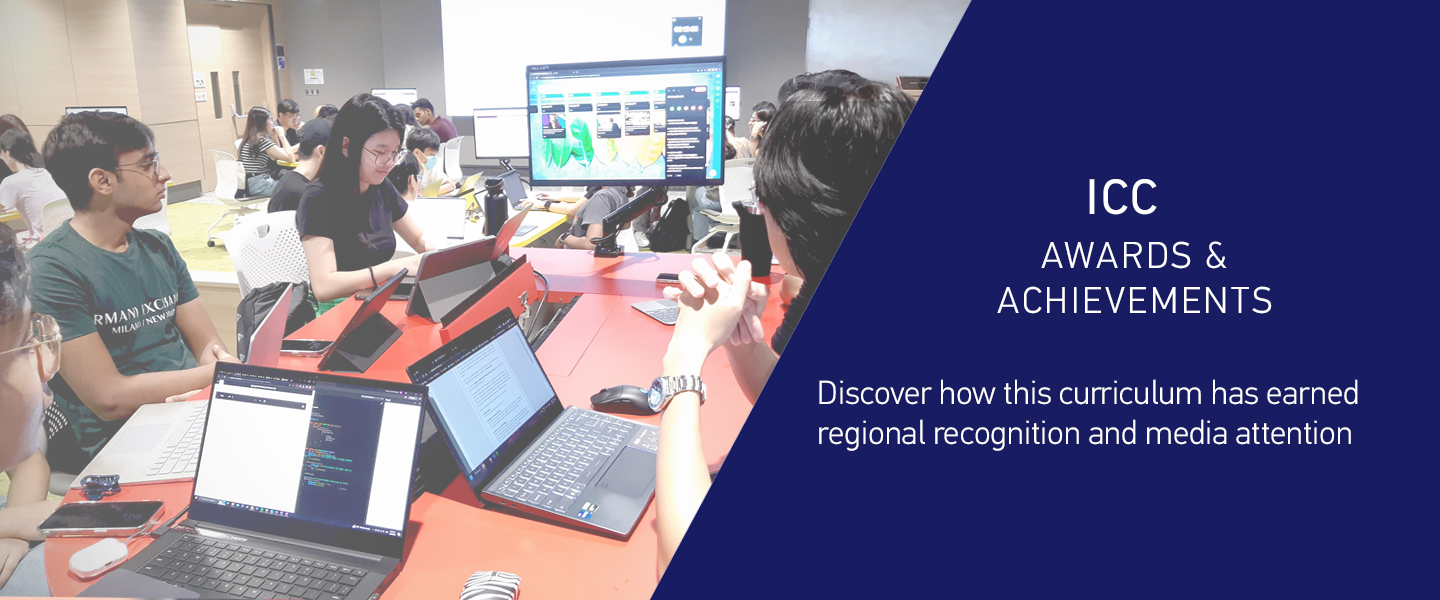 ICC landing page banner awards