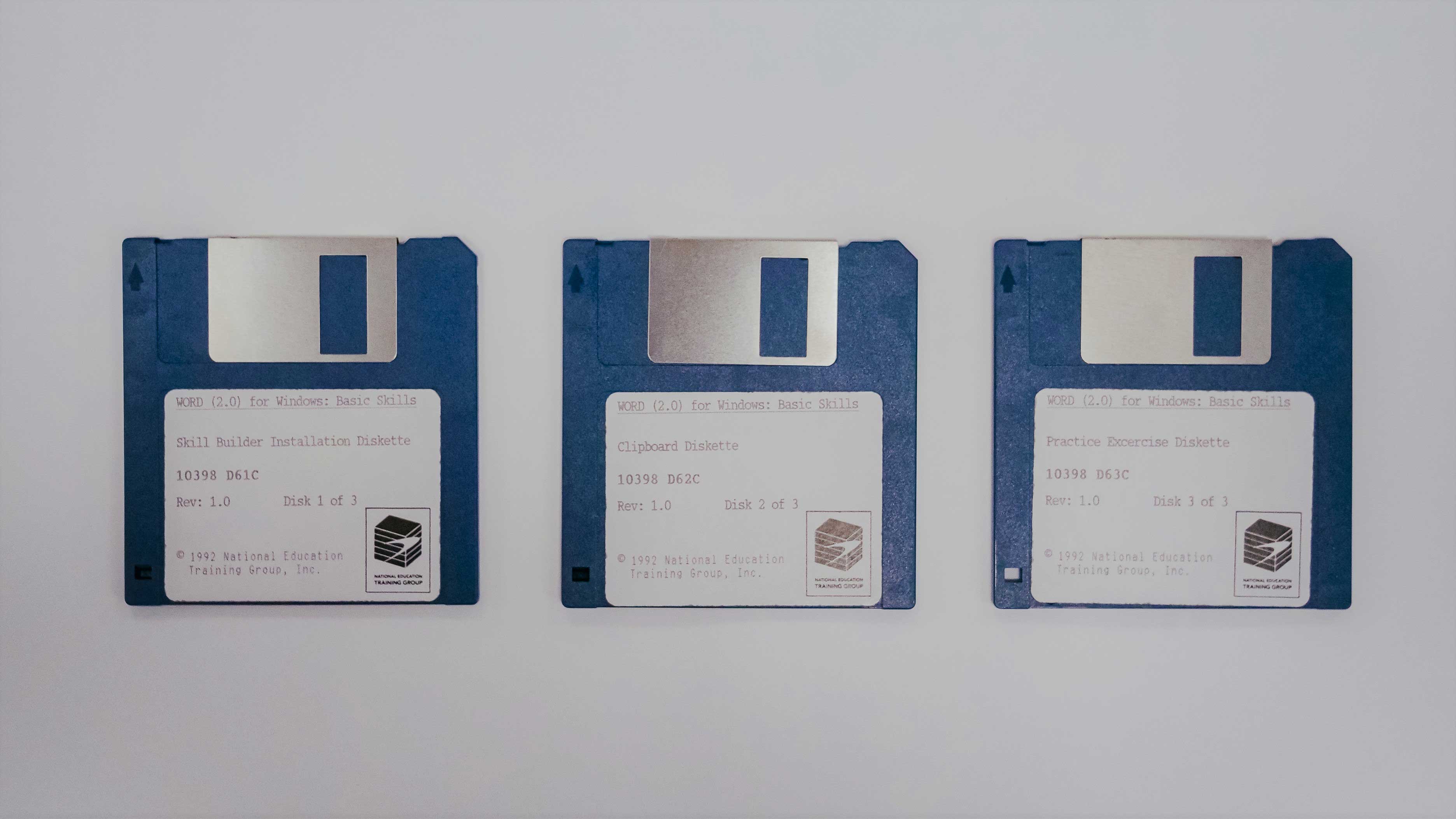 3.5 inch floppy disk - Microsoft Word (2.0) for Windows