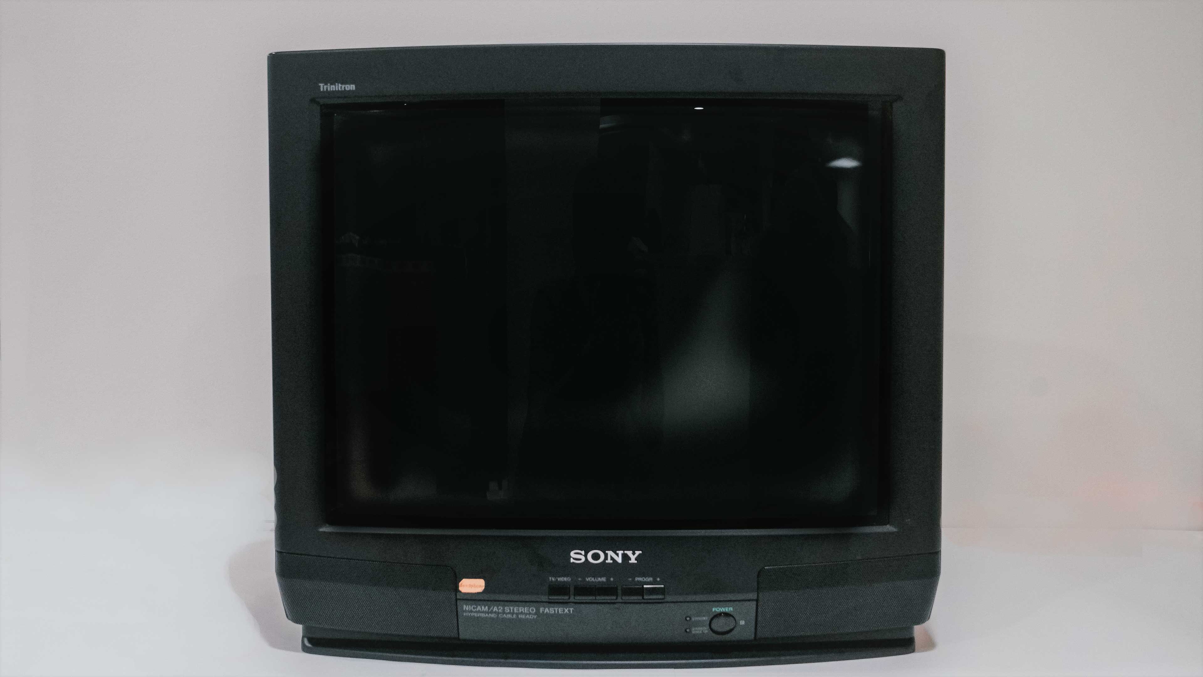Cathode-ray tube (CRT) television