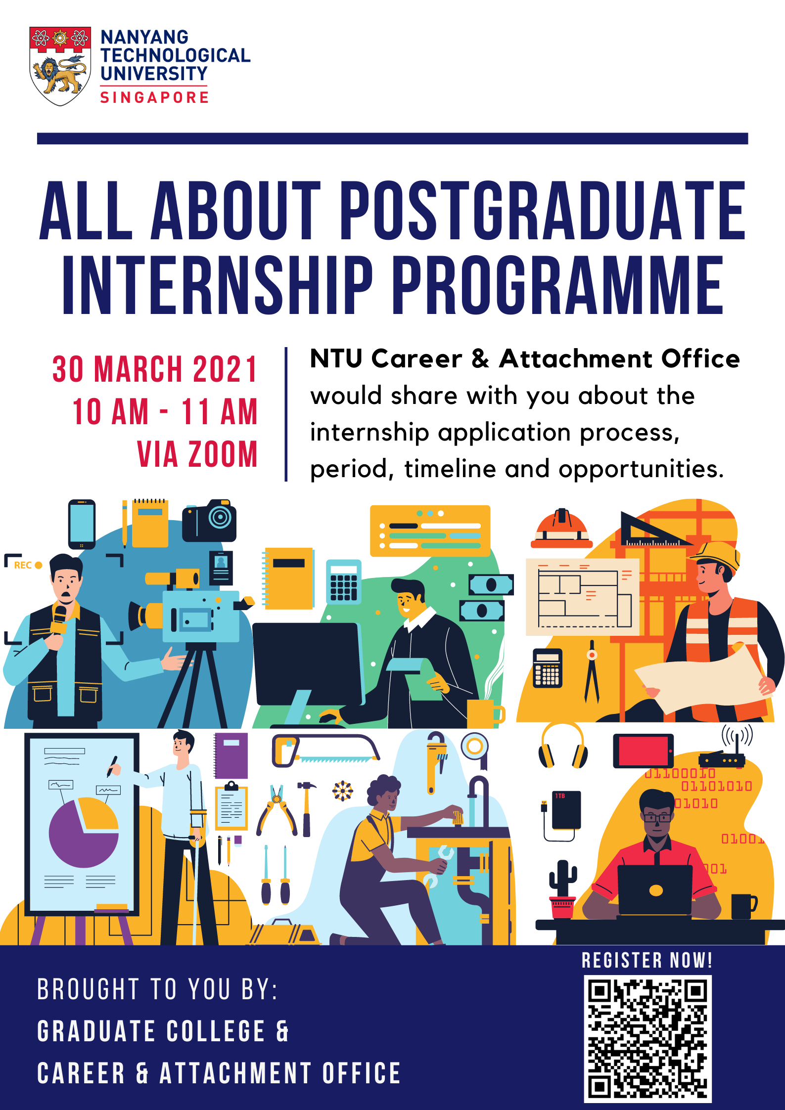 Postgraduate Internship Programme Graduate College NTU Singapore