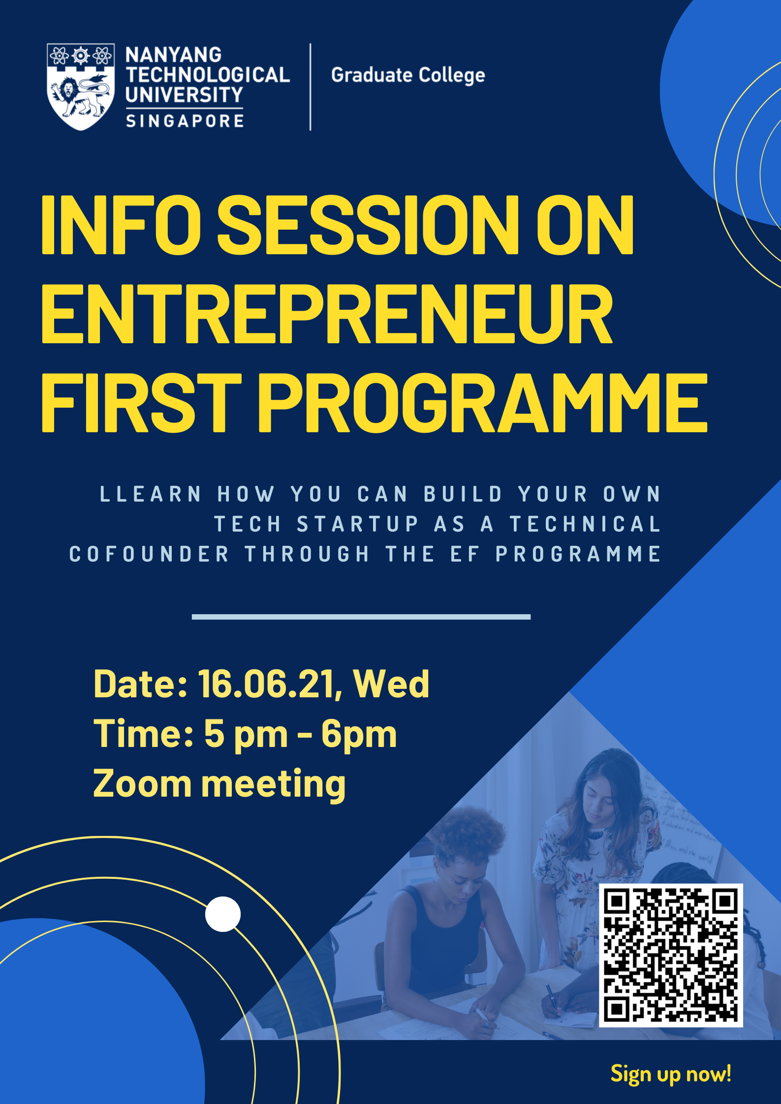 Info Session on Entrepreneur First Programme-EDM2