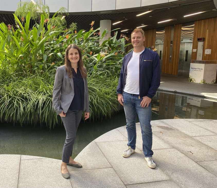 Dr Lauriane Chardot and Prof Benjamin Horton