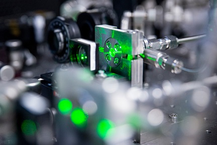 Laser that detects pollutants