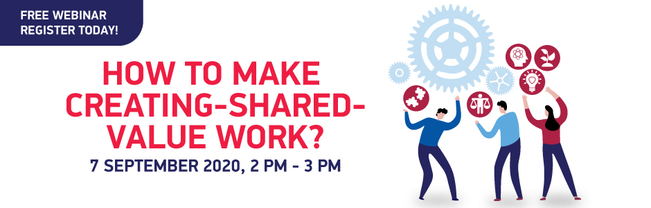 CEM webinar logo: How to make creating shared value work?