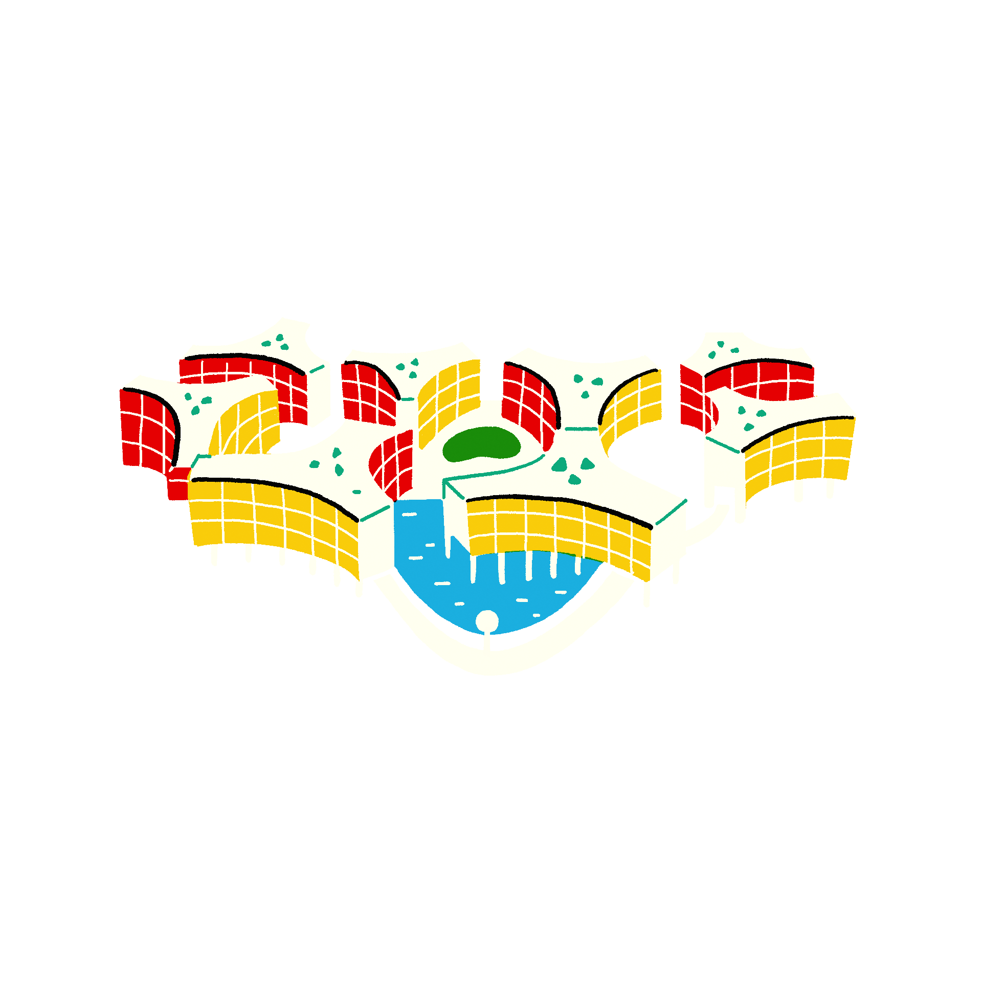 NTU Crescent and Pioneer Halls (Crespion)