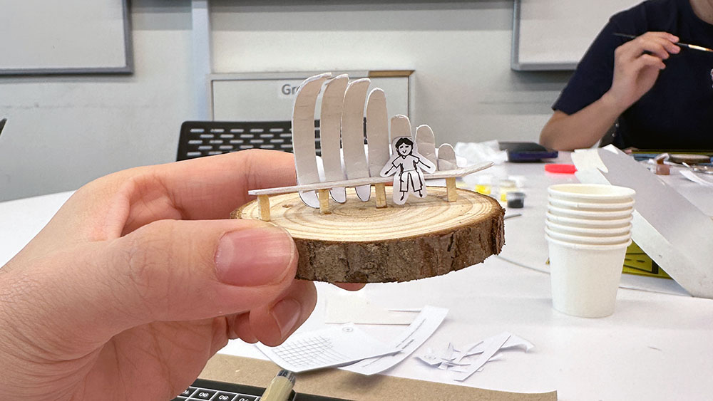 Miniatures Workshop Fern: Student work