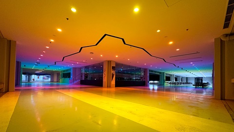 Very Momentary Exhibition: NTU - wide shot from corner