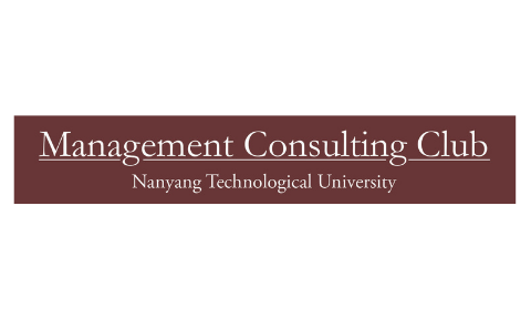 NTU - Management Consulting Club