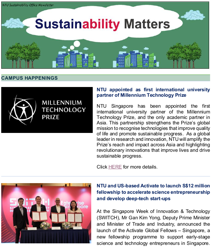 Sustainability newsletter 39
