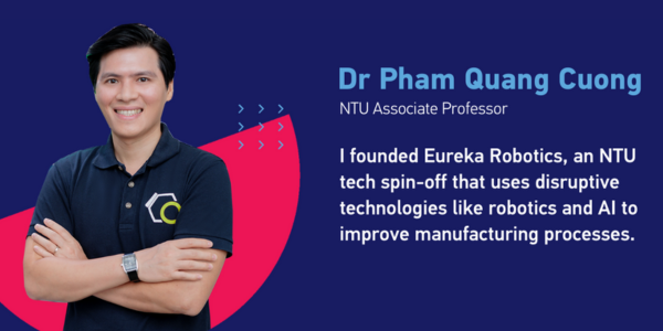 Dr Pham, founder of Eureka Robotics