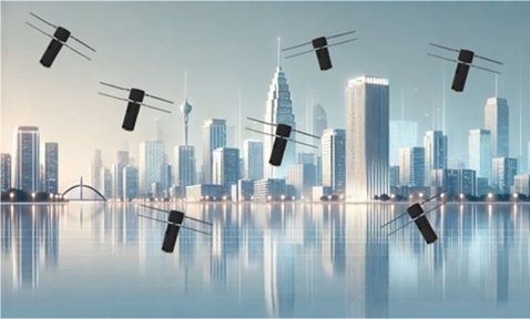 High Thrust Efficiency Drone