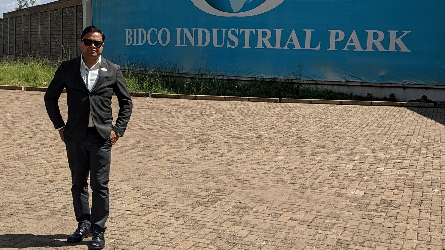 Amit Jain at Bidco Industrial Park