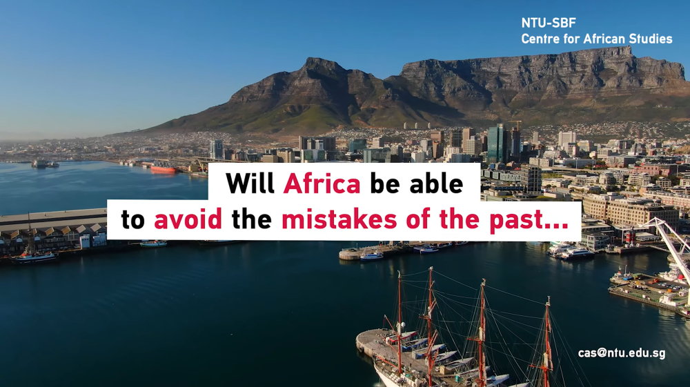 Screenshot of an teaser video.