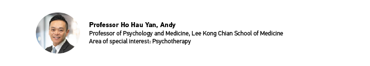 Professor Ho Hau Yan, Andy, Professor of Psychology and Medicine, Lee Kong Chian School of Medicine