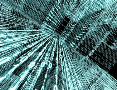 Binary code background