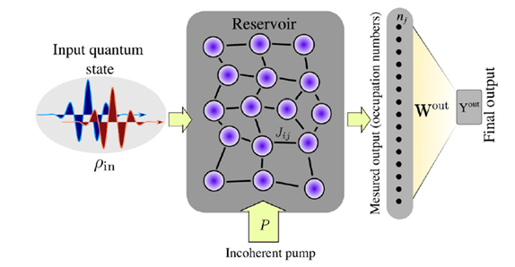 Quantum reservoir processor