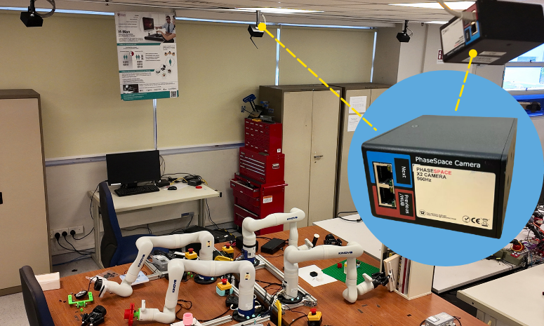 PhaseSpace motion capture camera