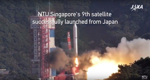 NTU Singapore’s 9th satellite successfully deployed in space