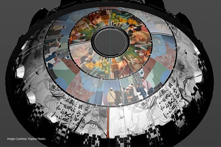 Night To Light 2025 feature: Kālacakra (a clock for progress) by ADM alumni Kapilan Naidu