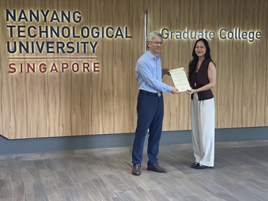 PhD Graduate awarded Graduate College Interdisciplinary Award