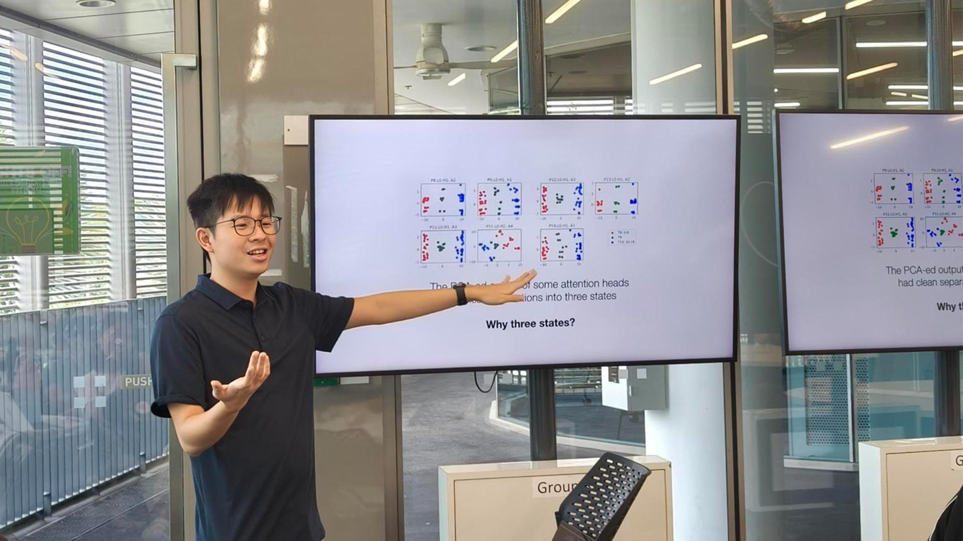 Clement Neo with NTU TAISP students 