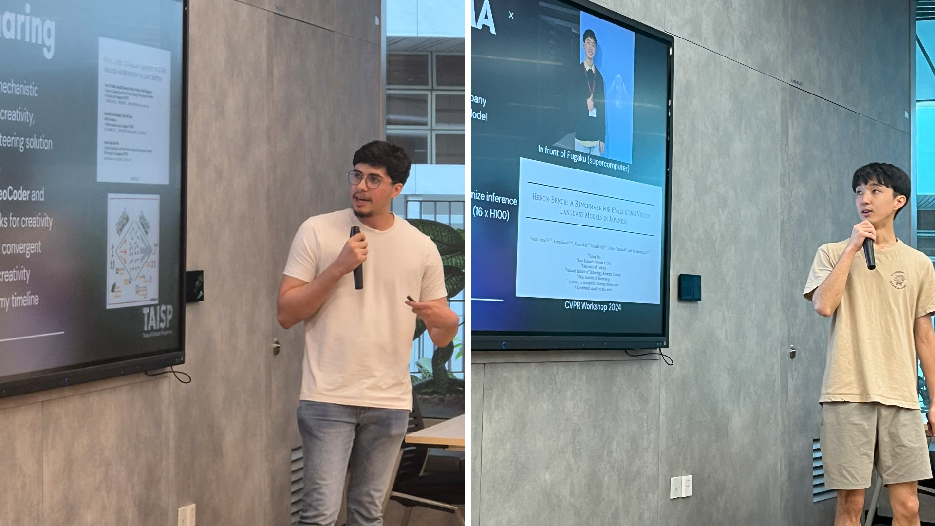 TAISP first Research Day presenters 2