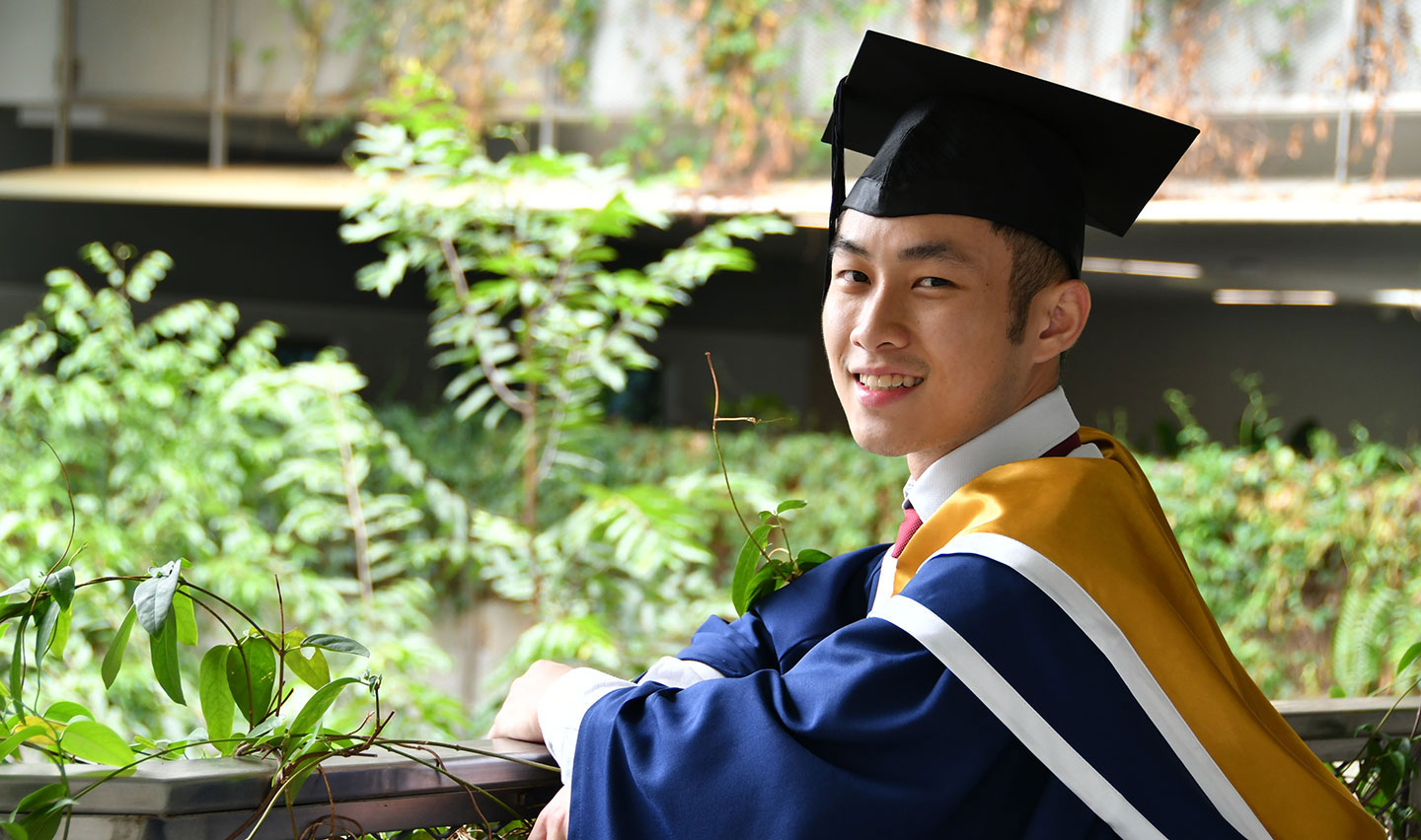 Winner: SOH SEE KIAT DESMOND, Double Degree in Bachelor of Business and Bachelor of Engineering (Computer Science)