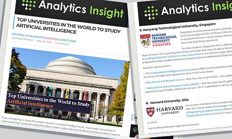 NTU provides an Undergrad Bachelor of Science in Data Science & AI. It is a full-time 4 years direct honours BSc Degree. This programme strikes a balance between Computer Science & Mathematical Sciences.