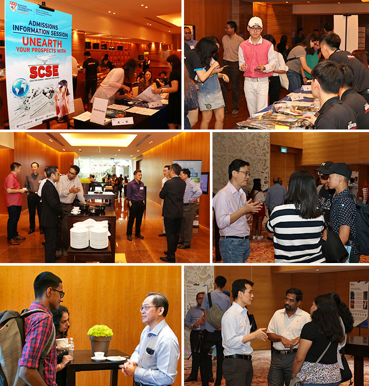 School of Computer Science and Engineering (SCSE) held its annual information session for its offered applicants at the Grand Hyatt this year on 11 May 2019. 