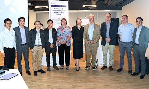 SCSE and DSAIR honored to host Prof Dame Wendy Hall and distinguished guests from UK AI Mission and British High Commission Singapore