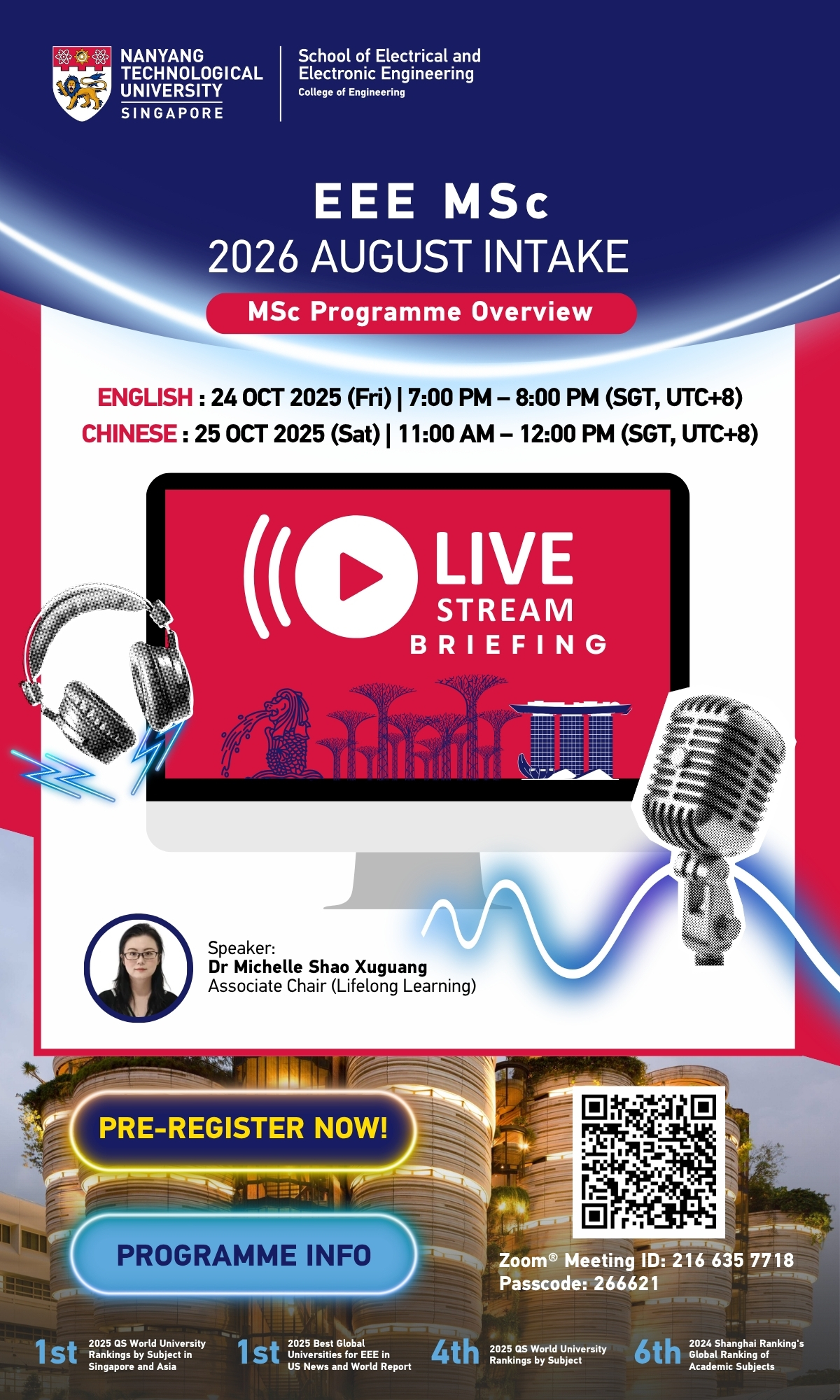 MSc General (Live Stream)