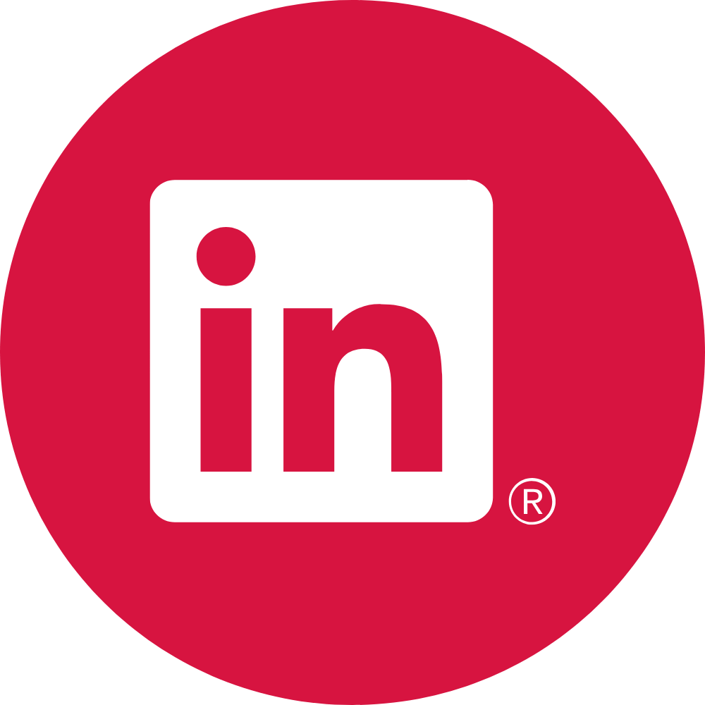 LinkedIn - red;no bkg