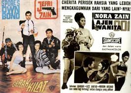 Nora Zain - Agen Wanita 001 (1965), Shaw Brothers Gerak Kilat (1966), Shaw Brothers