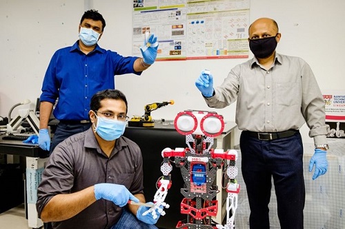 NTU Singapore scientists develop ‘mini-brains’ to help robots recognise pain and to self-repair – Associate Professor Nripan Mathews