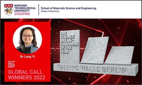 Falling Walls Berlin Dr Long YI
