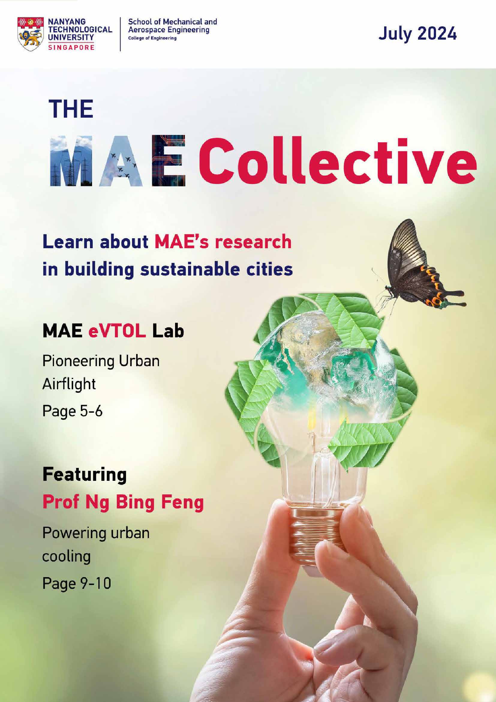 The MAE Collective Newsletter - July 2024 - Front Page