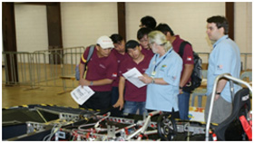 Inspection of Nanyang Venture II performed by the official
