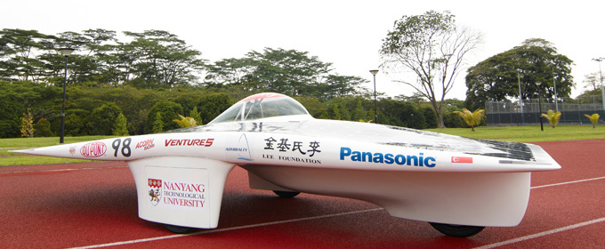 Nanyang Venture V Solar car