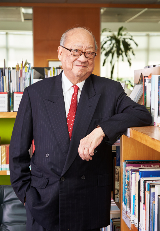Professor K. K. Phua, founder of World Scientific Publishing.
