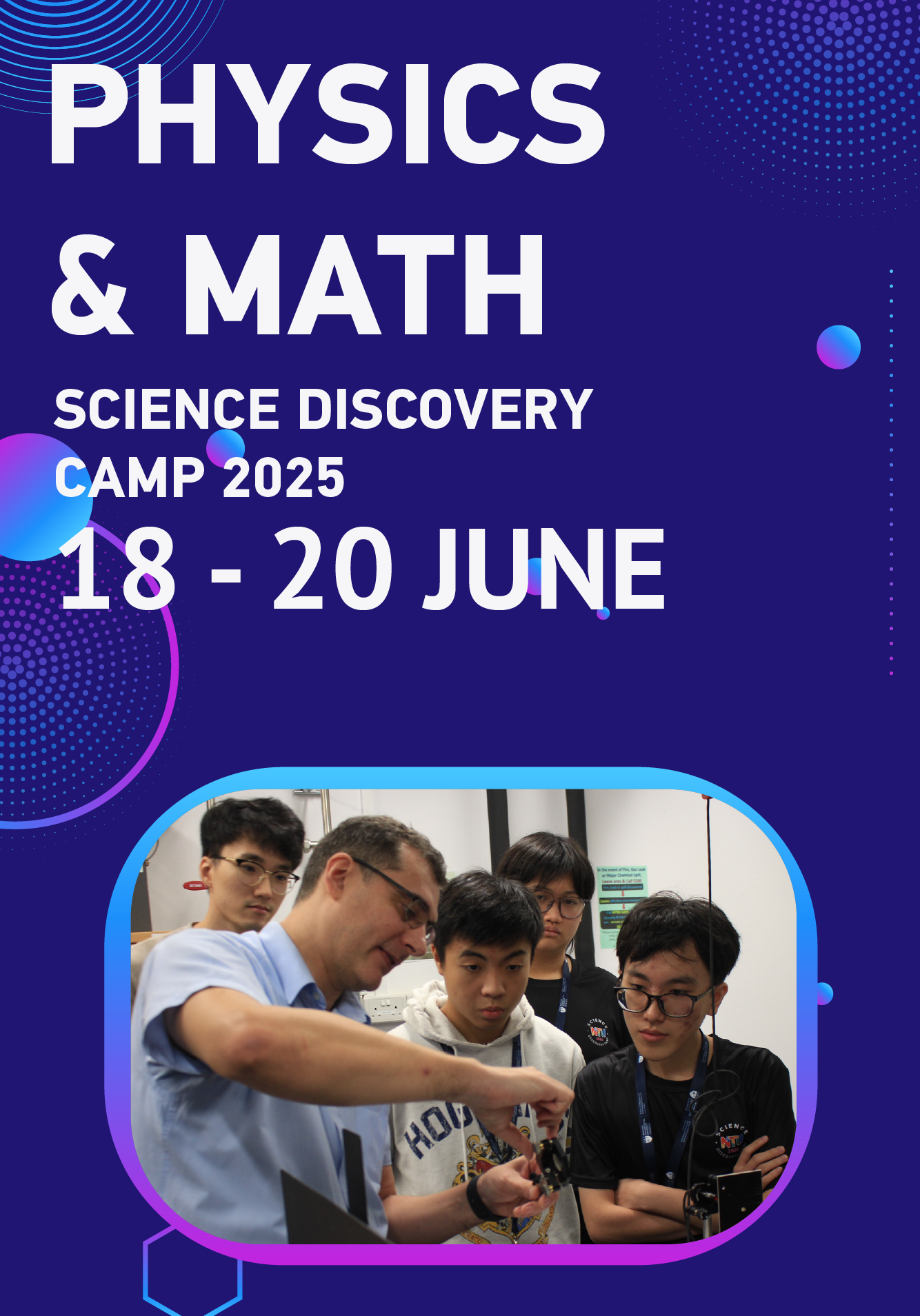Science Camp Mobile Banner