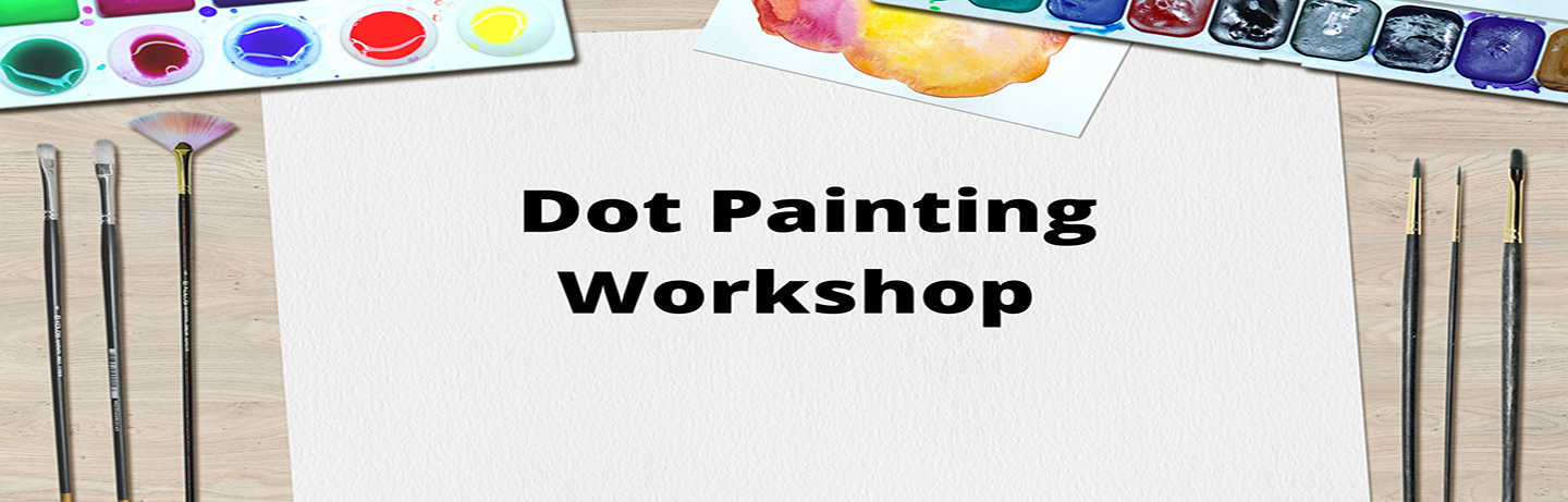 Dot Painting Workshop Banner