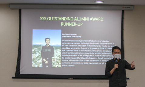 SSS Outstanding Alumni Award 2022 Runner-Up Speech