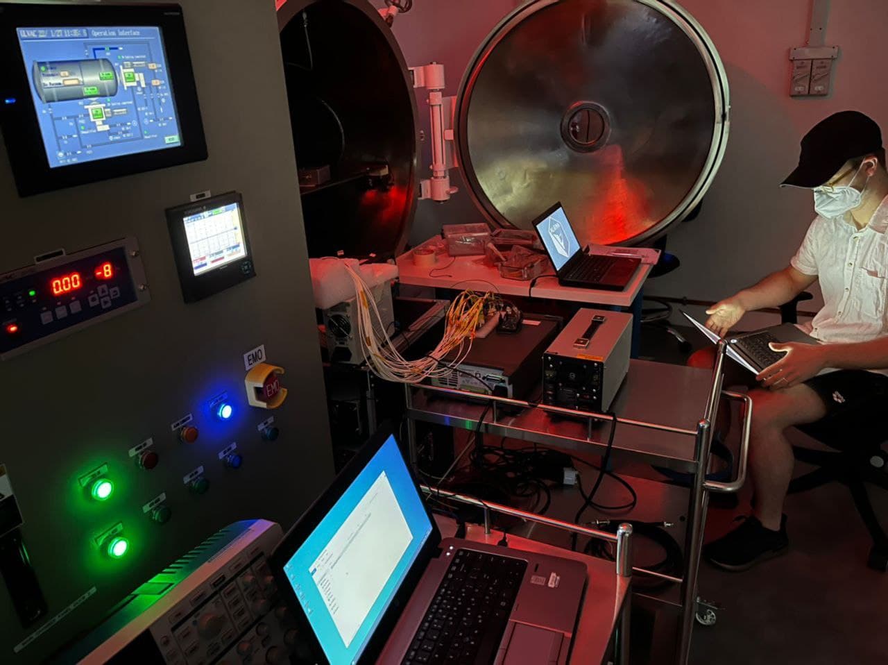 Inside Aliena’s Jet Propulsion Test Facility