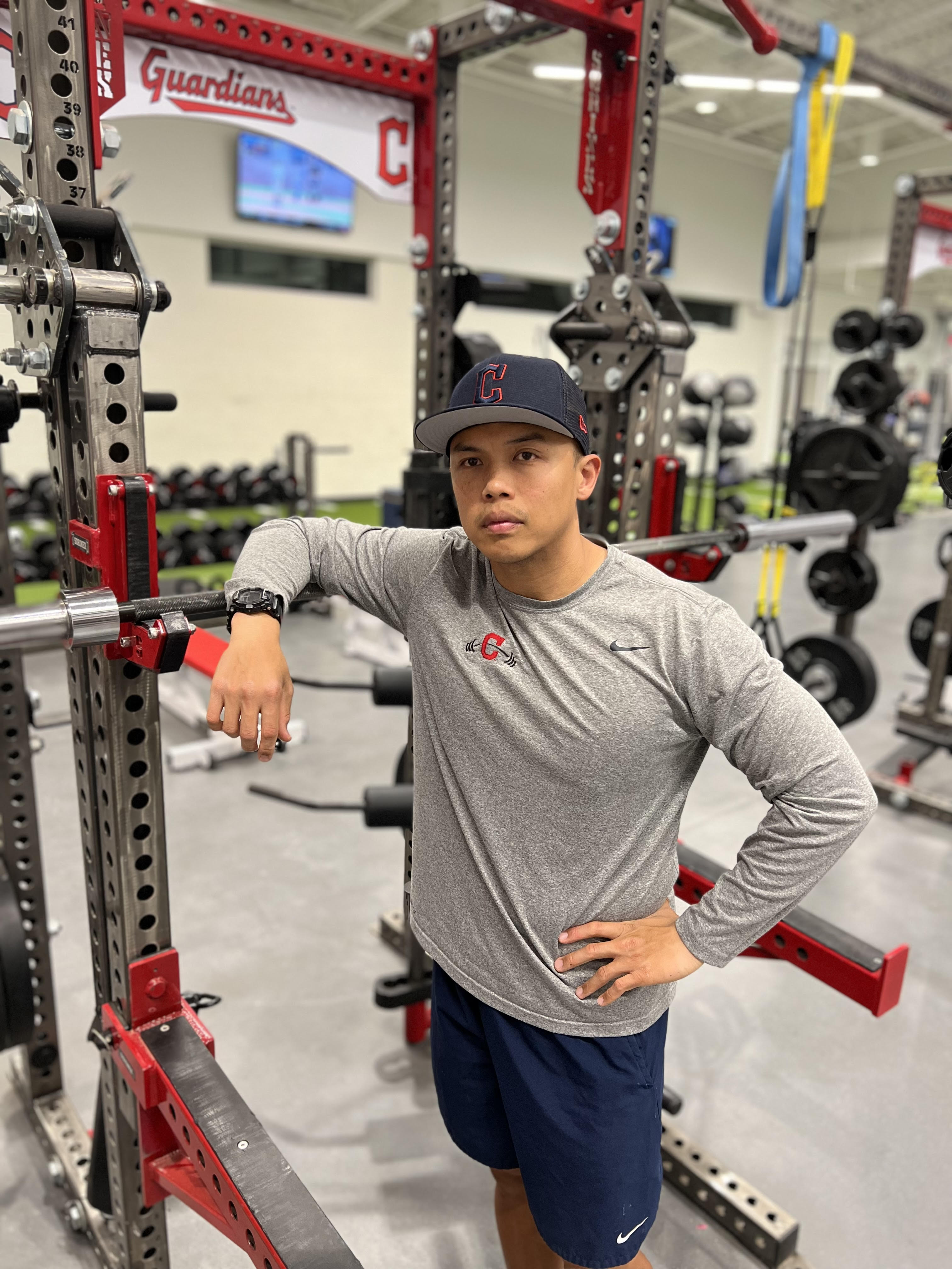 NIE Alumnus Lionel Chia, Strength and Conditioning Coach of the Cleveland Guardians