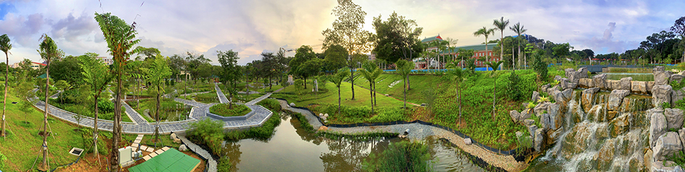 Yunnan Garden Panorama view