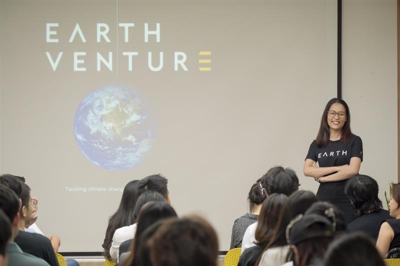 Photo 3: Earth Venture Capital (Earth VC) shares its mission to support sustainability-driven businesses