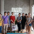 Students on a learning journey to Silicon Straits Co-working Space Singapore